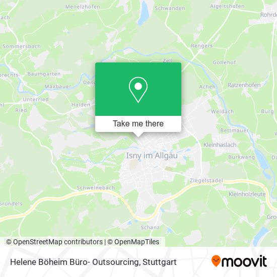 Helene Böheim Büro- Outsourcing map