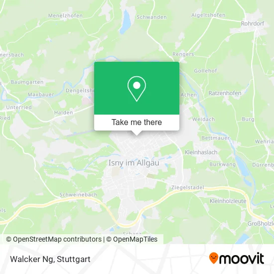 Карта Walcker Ng