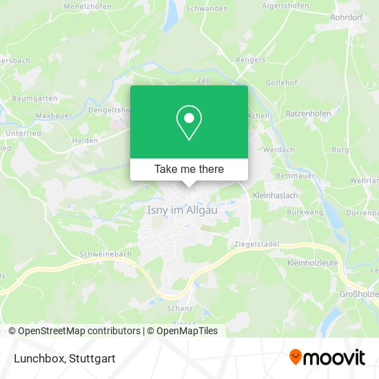 Карта Lunchbox