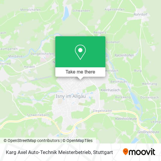 Karg Axel Auto-Technik Meisterbetrieb map