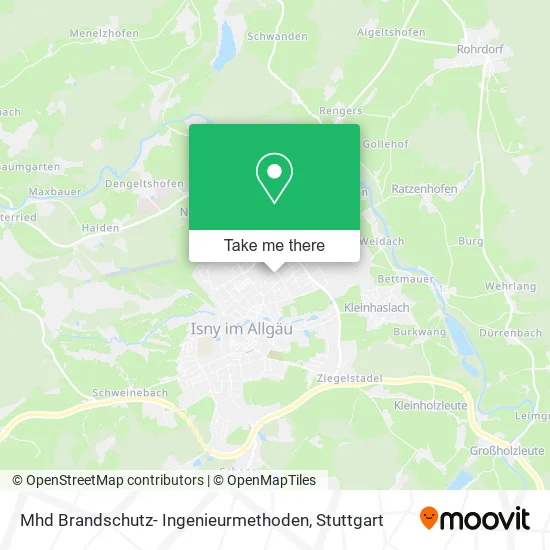 Карта Mhd Brandschutz- Ingenieurmethoden