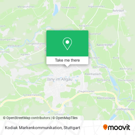 Карта Kodiak Markenkommunikation