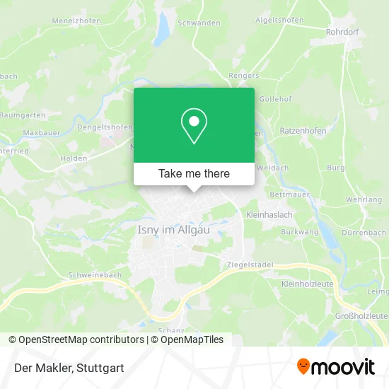 Карта Der Makler
