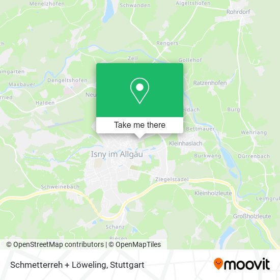 Schmetterreh + Löweling map