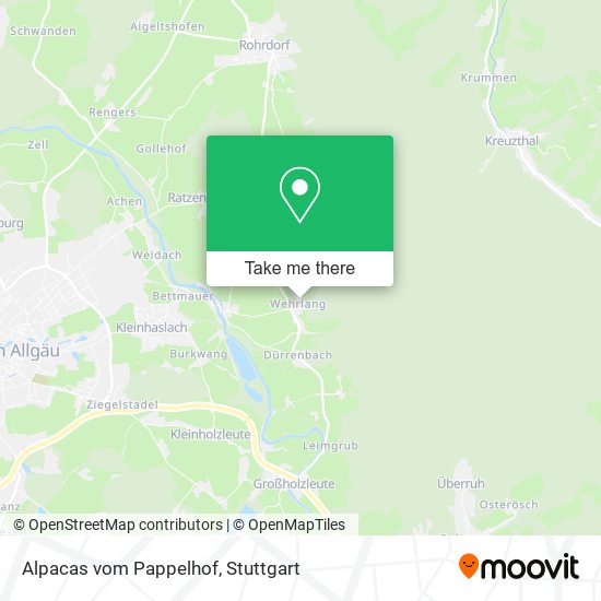 Alpacas vom Pappelhof map