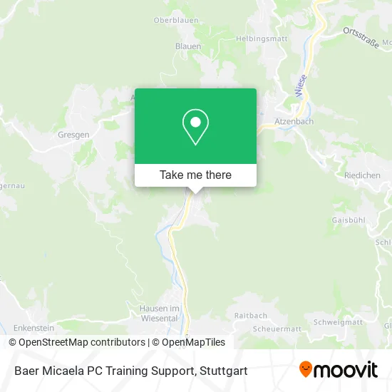 Baer Micaela PC Training Support map