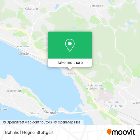 Карта Bahnhof Hegne