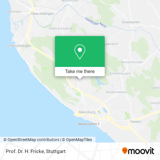 Карта Prof. Dr. H. Fricke