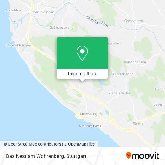 Карта Das Nest am Wohrenberg