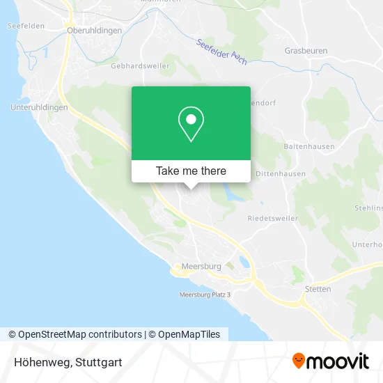 Карта Höhenweg