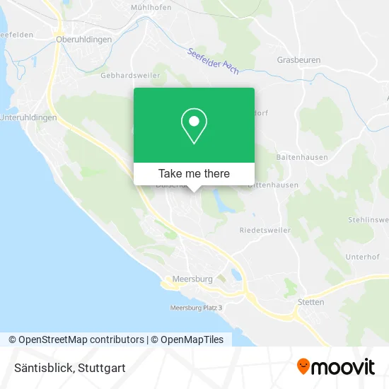 Карта Säntisblick