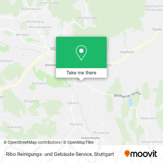Ribo Reinigungs- und Gebäude-Service map
