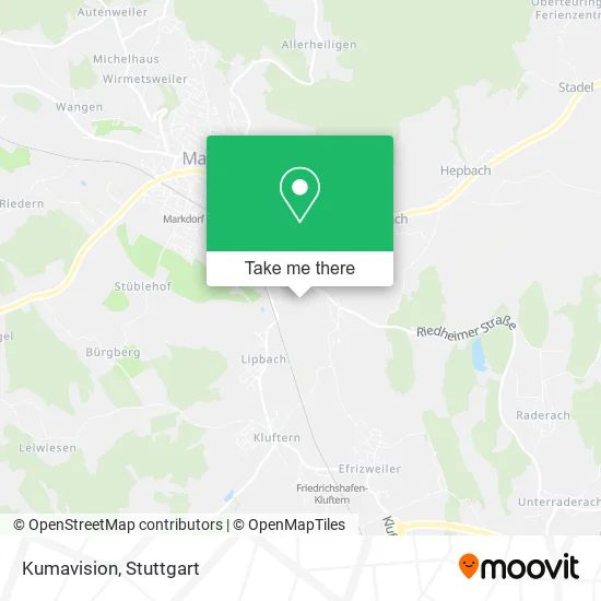 Kumavision map