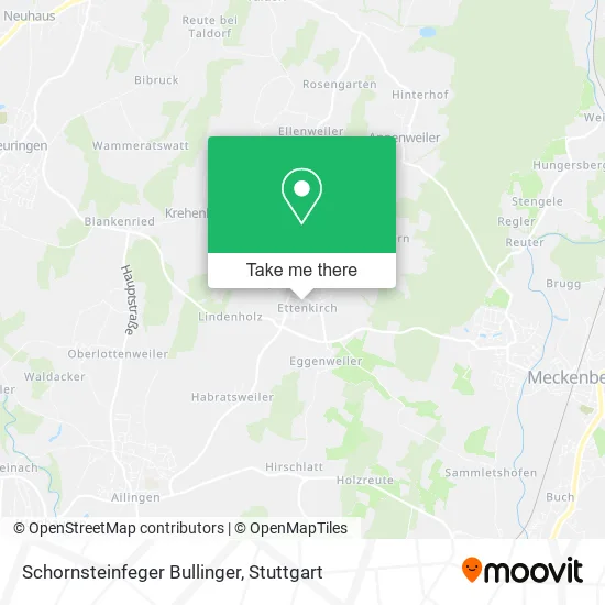 Карта Schornsteinfeger Bullinger