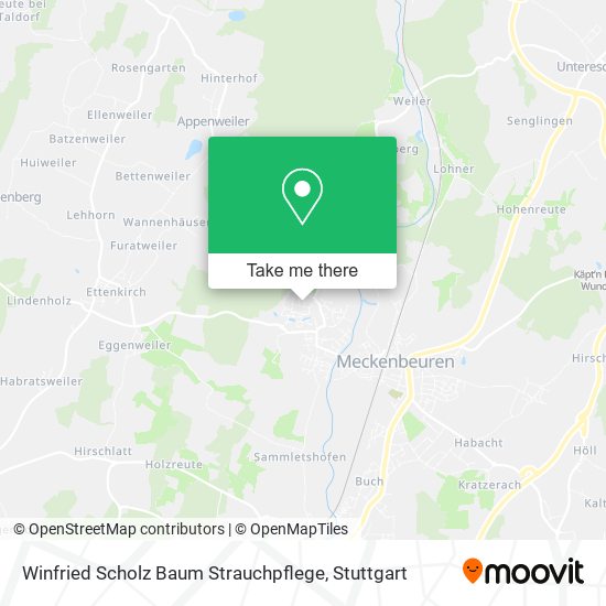 Карта Winfried Scholz Baum Strauchpflege