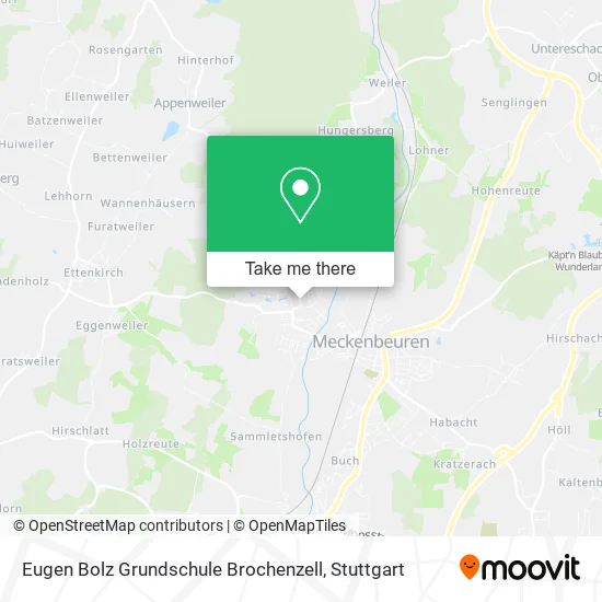 Карта Eugen Bolz Grundschule Brochenzell