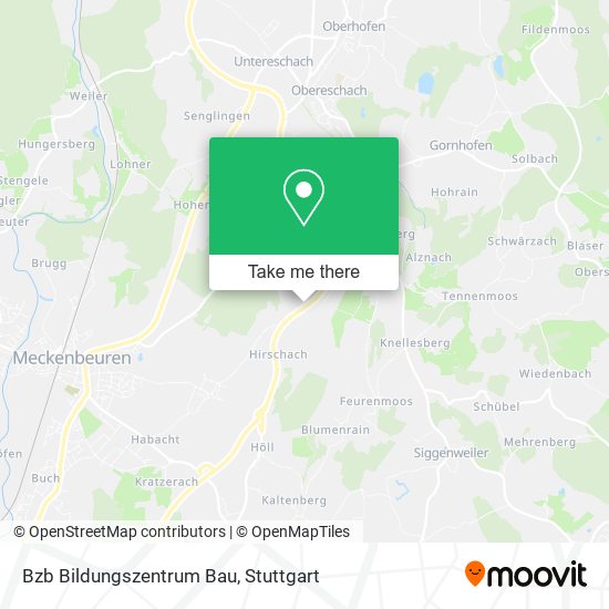 Bzb Bildungszentrum Bau map
