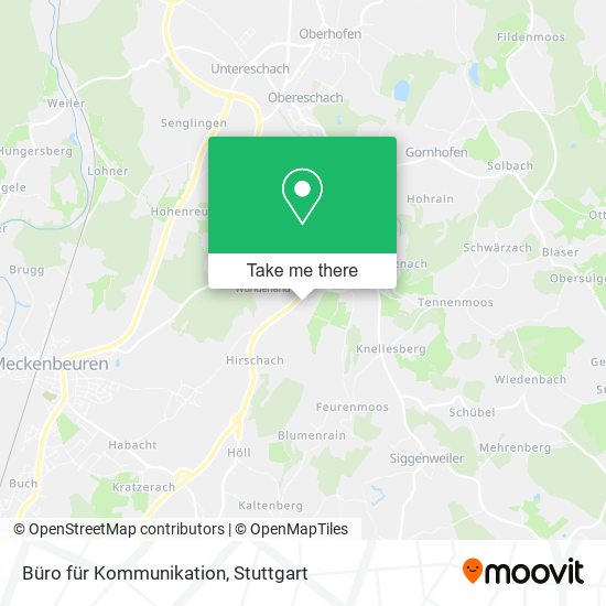 Büro für Kommunikation map