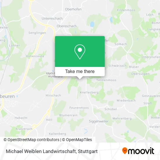 Карта Michael Weiblen Landwirtschaft