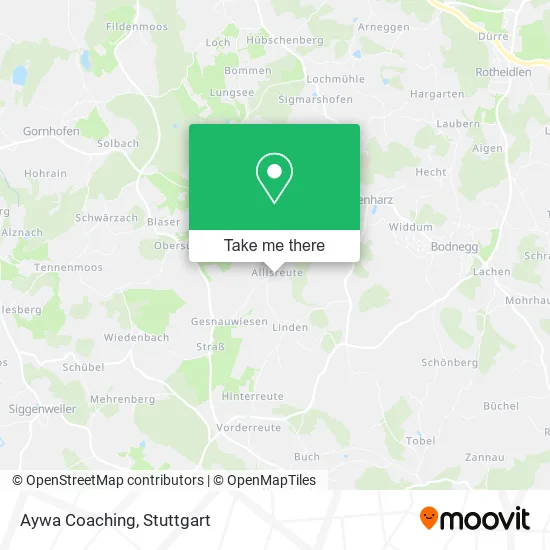 Карта Aywa Coaching