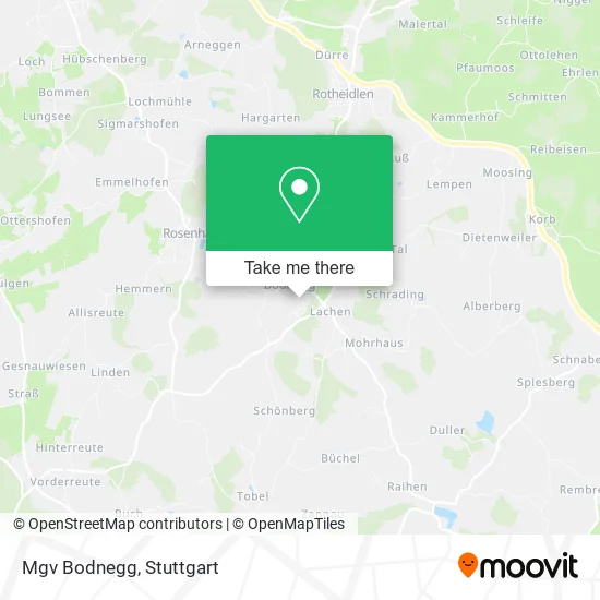 Карта Mgv Bodnegg