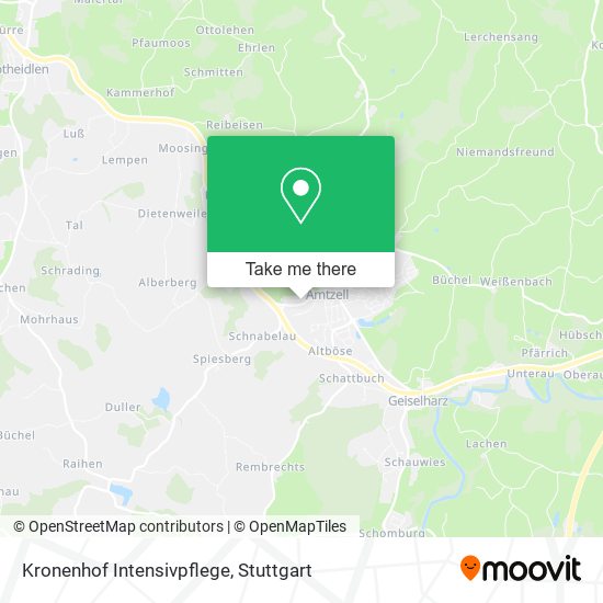 Kronenhof Intensivpflege map