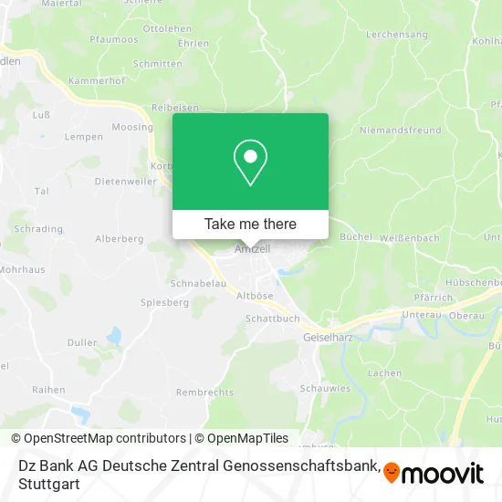 Карта Dz Bank AG Deutsche Zentral Genossenschaftsbank