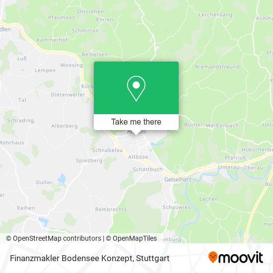 Finanzmakler Bodensee Konzept map