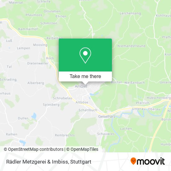 Rädler Metzgerei & Imbiss map