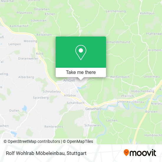 Карта Rolf Wohlrab Möbeleinbau