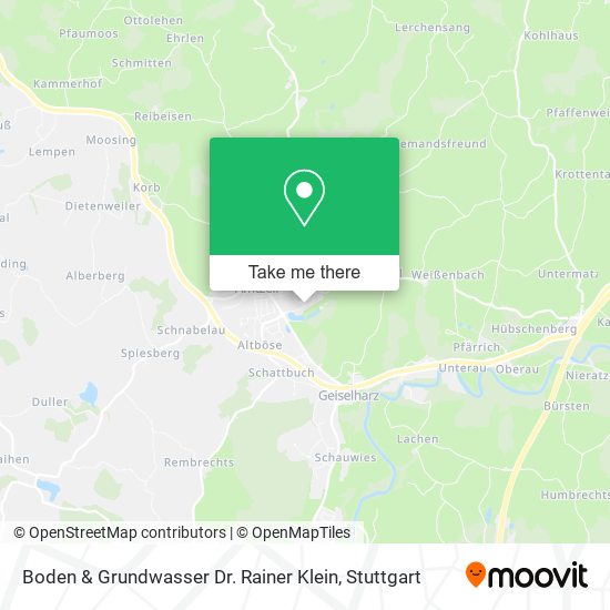 Boden & Grundwasser Dr. Rainer Klein map