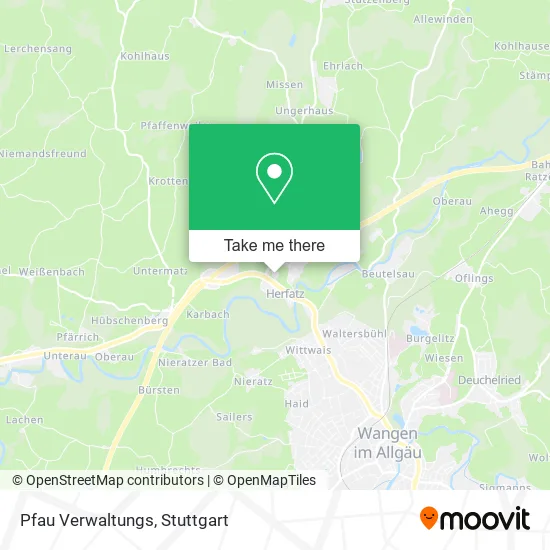 Карта Pfau Verwaltungs