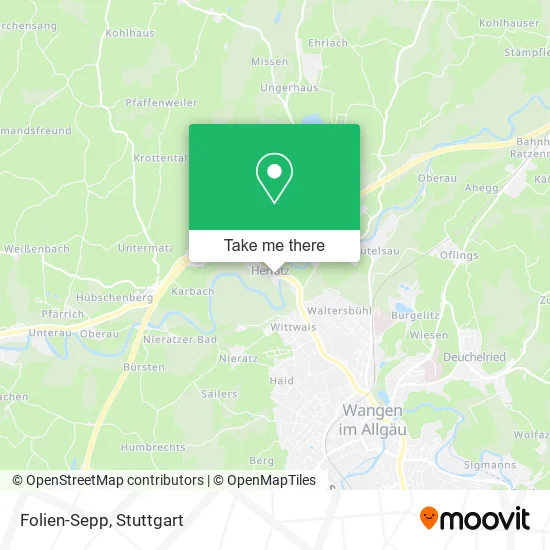 Карта Folien-Sepp