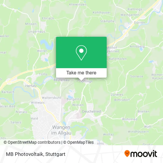 Карта MB Photovoltaik