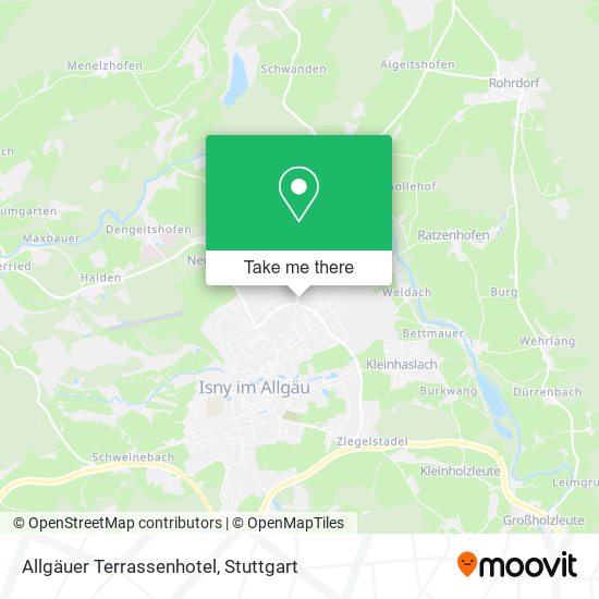 Allgäuer Terrassenhotel map