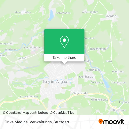 Карта Drive Medical Verwaltungs
