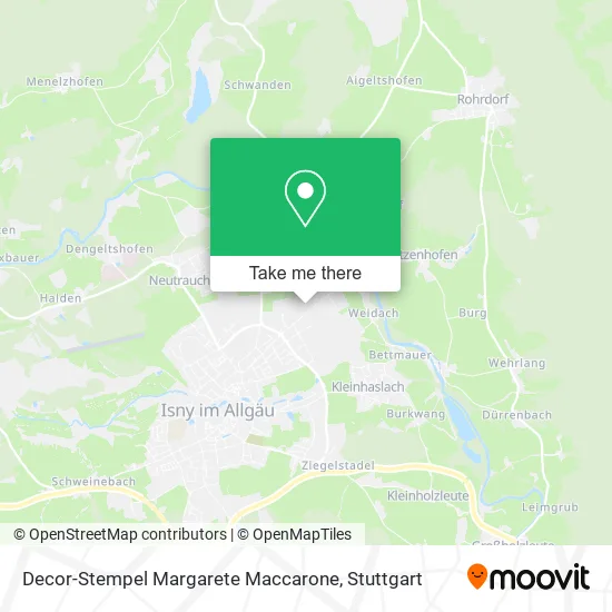 Карта Decor-Stempel Margarete Maccarone