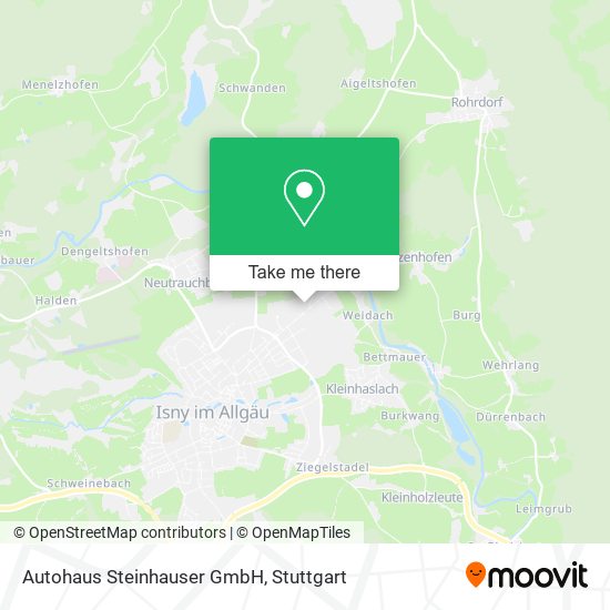 Autohaus Steinhauser GmbH map