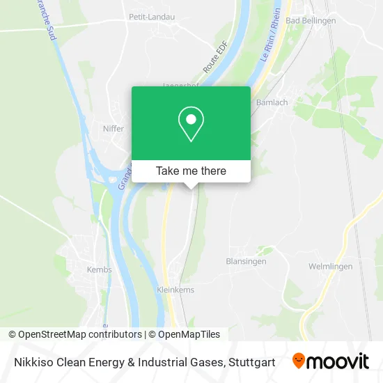 Карта Nikkiso Clean Energy & Industrial Gases