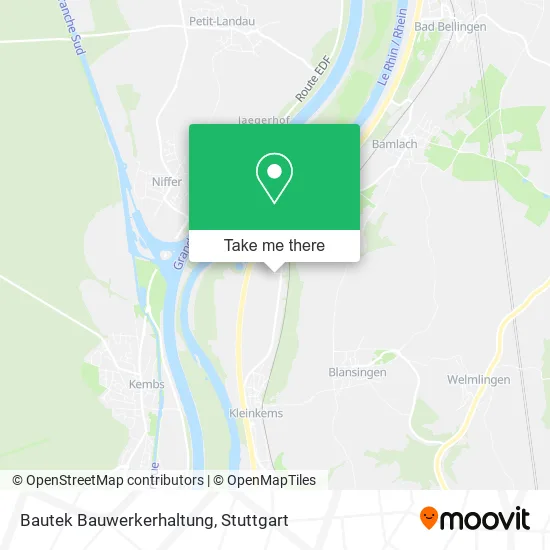 Карта Bautek Bauwerkerhaltung