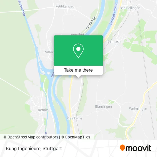 Карта Bung Ingenieure