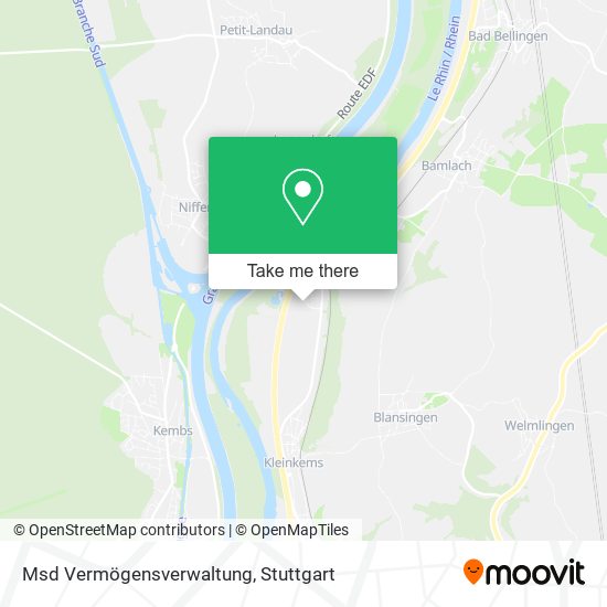 Msd Vermögensverwaltung map