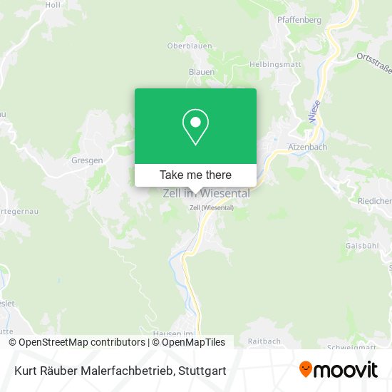 Карта Kurt Räuber Malerfachbetrieb