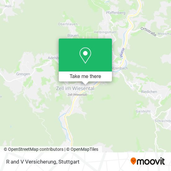Карта R and V Versicherung