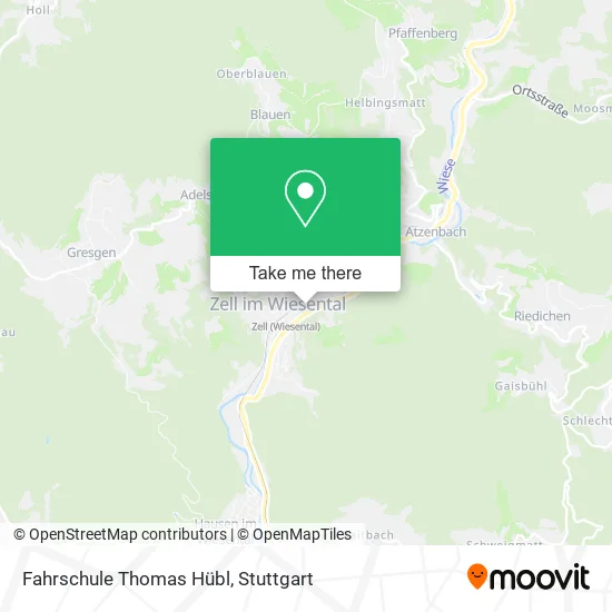 Карта Fahrschule Thomas Hübl