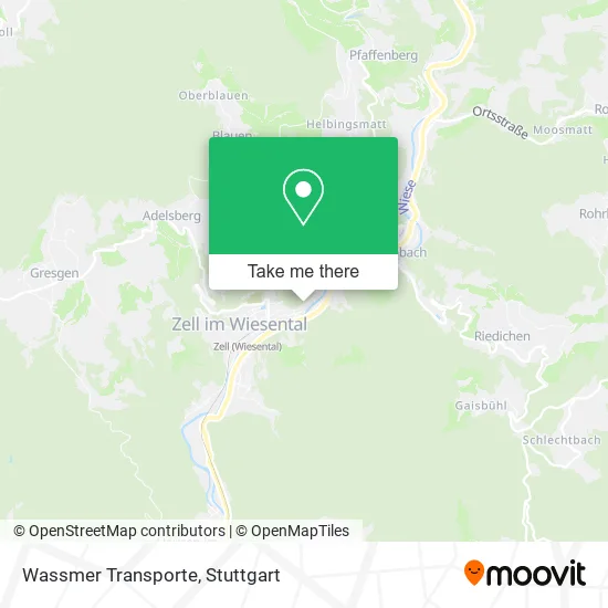 Карта Wassmer Transporte