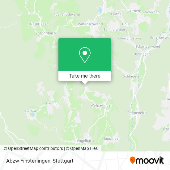 Abzw Finsterlingen map