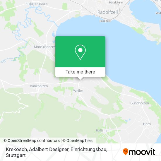 Карта Krekosch, Adalbert Designer, Einrichtungsbau