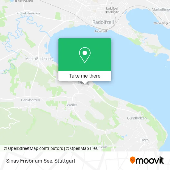 Карта Sinas Frisör am See