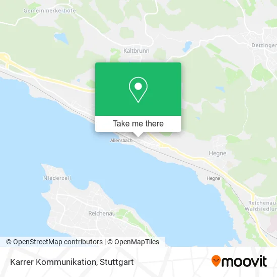 Карта Karrer Kommunikation